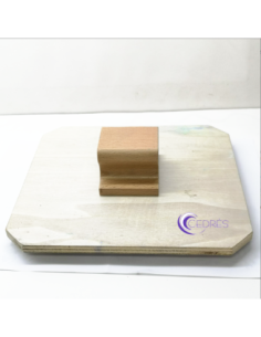 Sello grande XL 15 x 15 cm para bolsas de papel