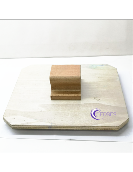 Sello grande XL 15 x 20 cm para bolsas de papel