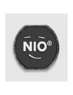 Almohadilla NIO gris elegante