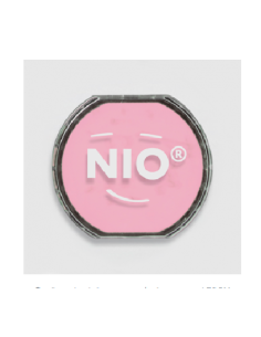 Almohadilla NIO rosa suave