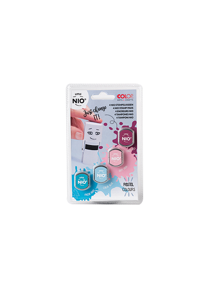 Almohadilla Little NIO colores pastel